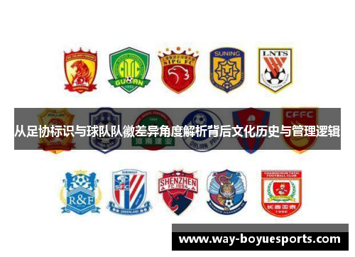 从足协标识与球队队徽差异角度解析背后文化历史与管理逻辑